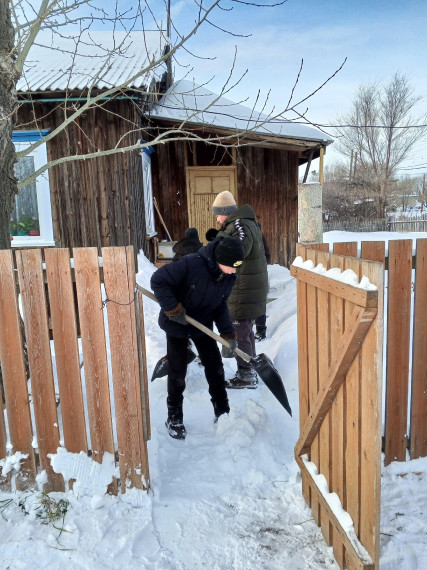 Снежный десант.